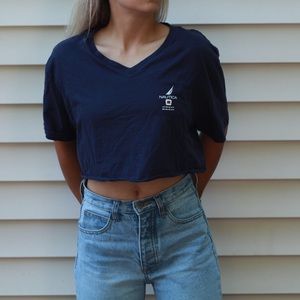 Nautica Cropped Tee